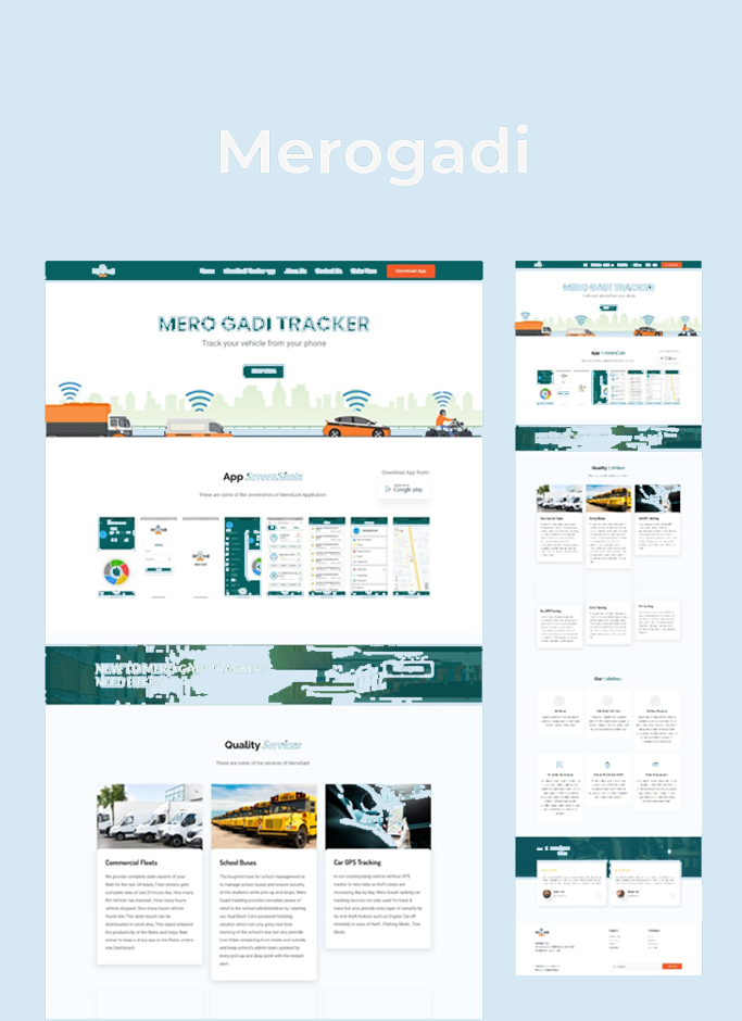 Mero gaadi website